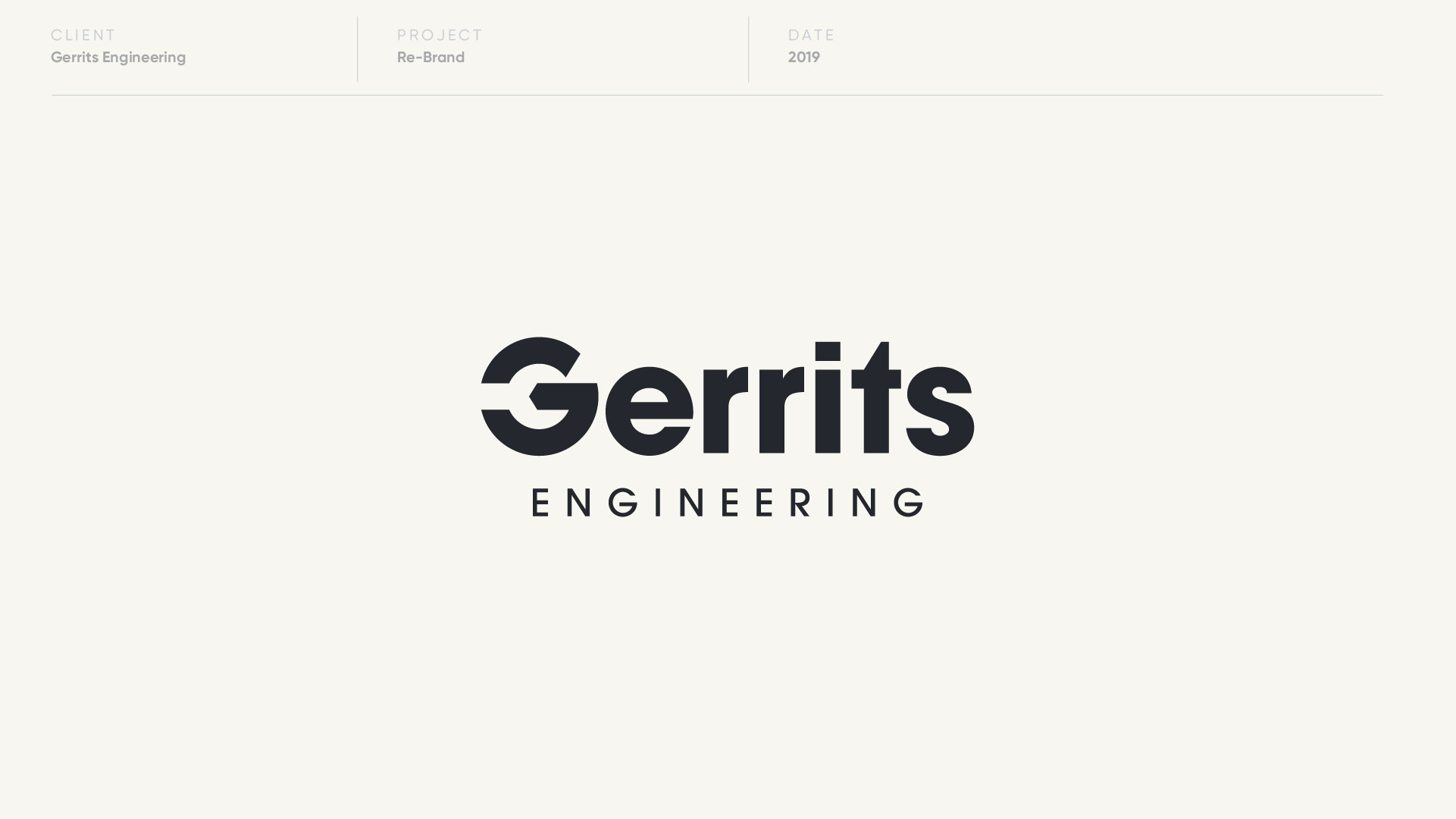 gerrits engineering logo design by anthony mika
