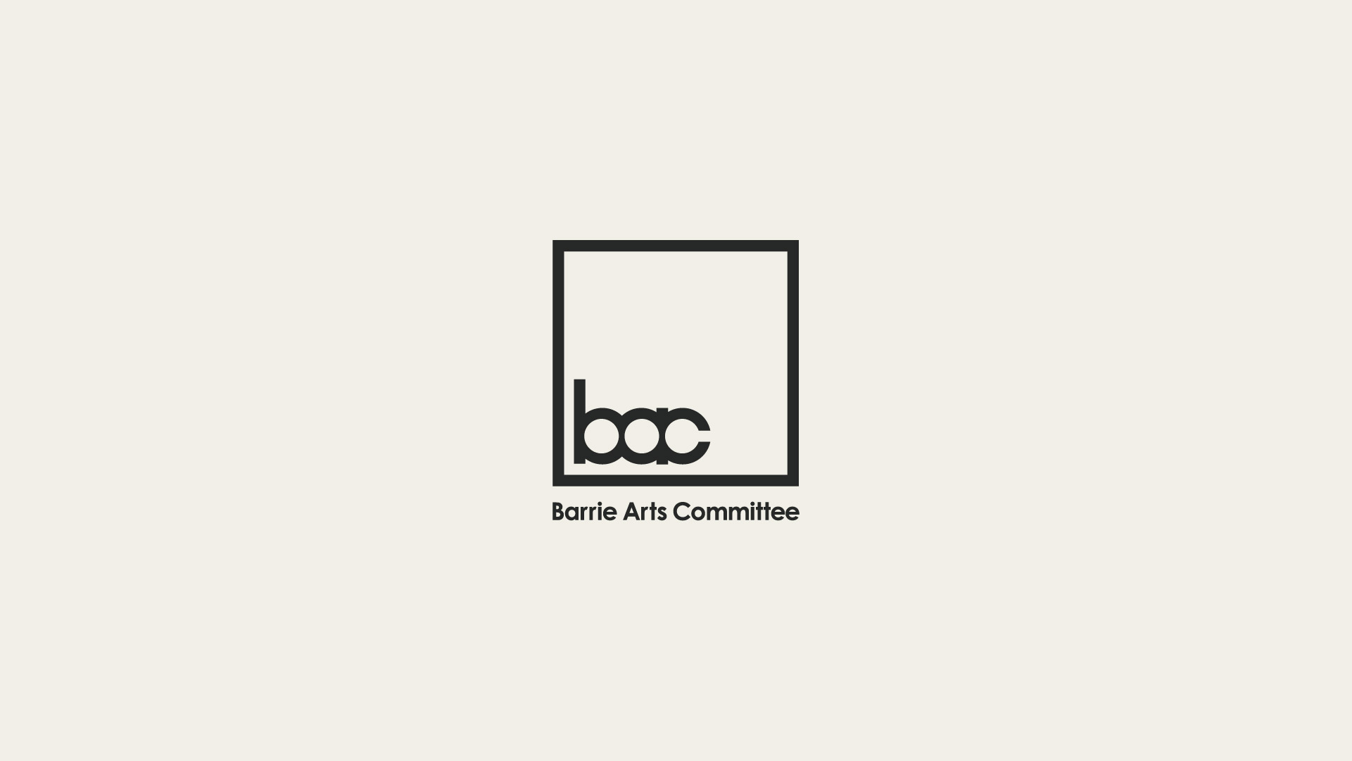barrie arts committee branding case study header