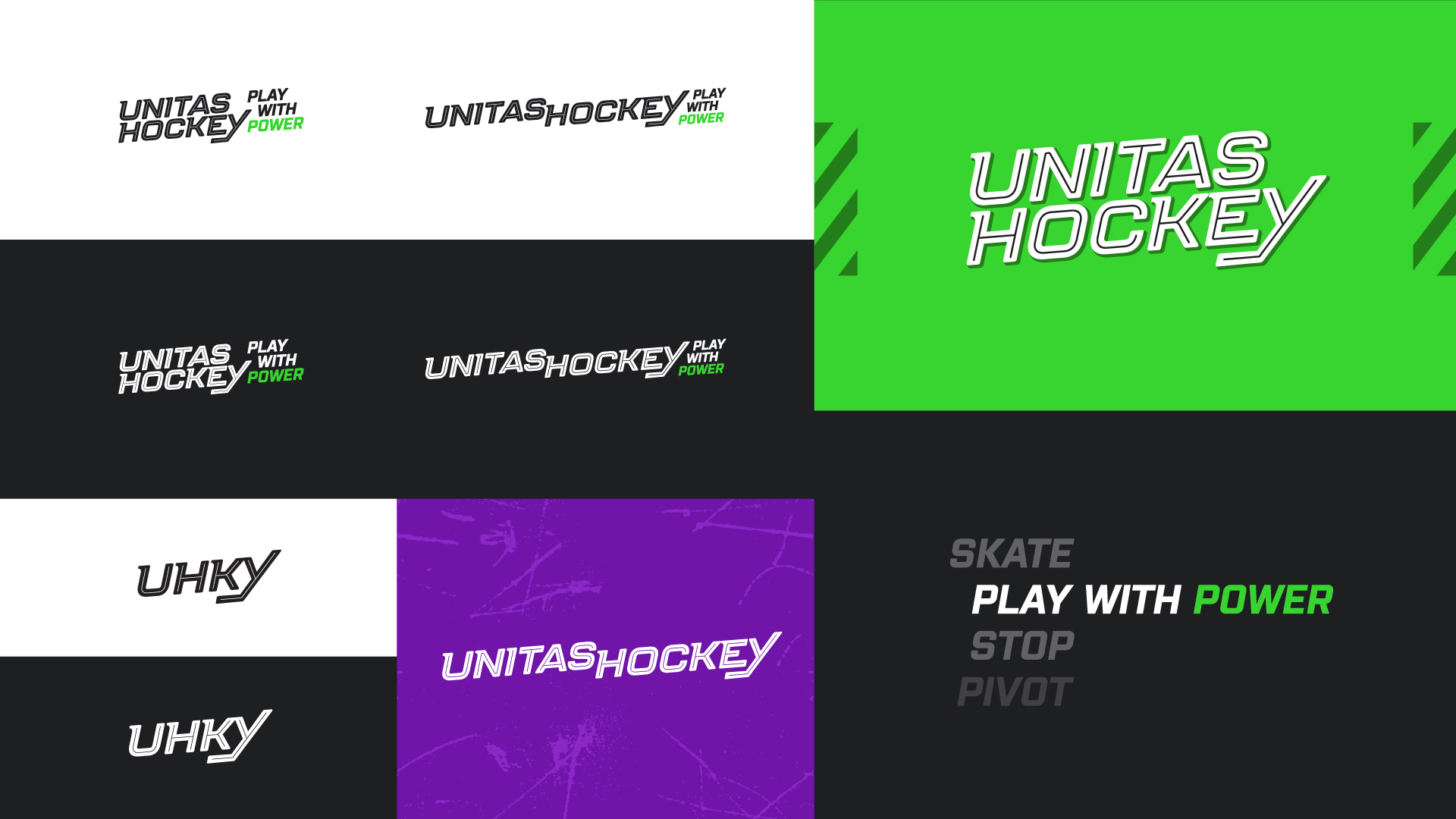 unitas hockey brand elements